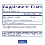 Bilberry 160mg 120's - Image 2
